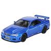 1/32 Scale Nissan GTR R34 SKYLINE Fast Alloy Simulation Car Model Diecasts & Toy Vehicles and Furious Cars Decoration Toys for Children Boy