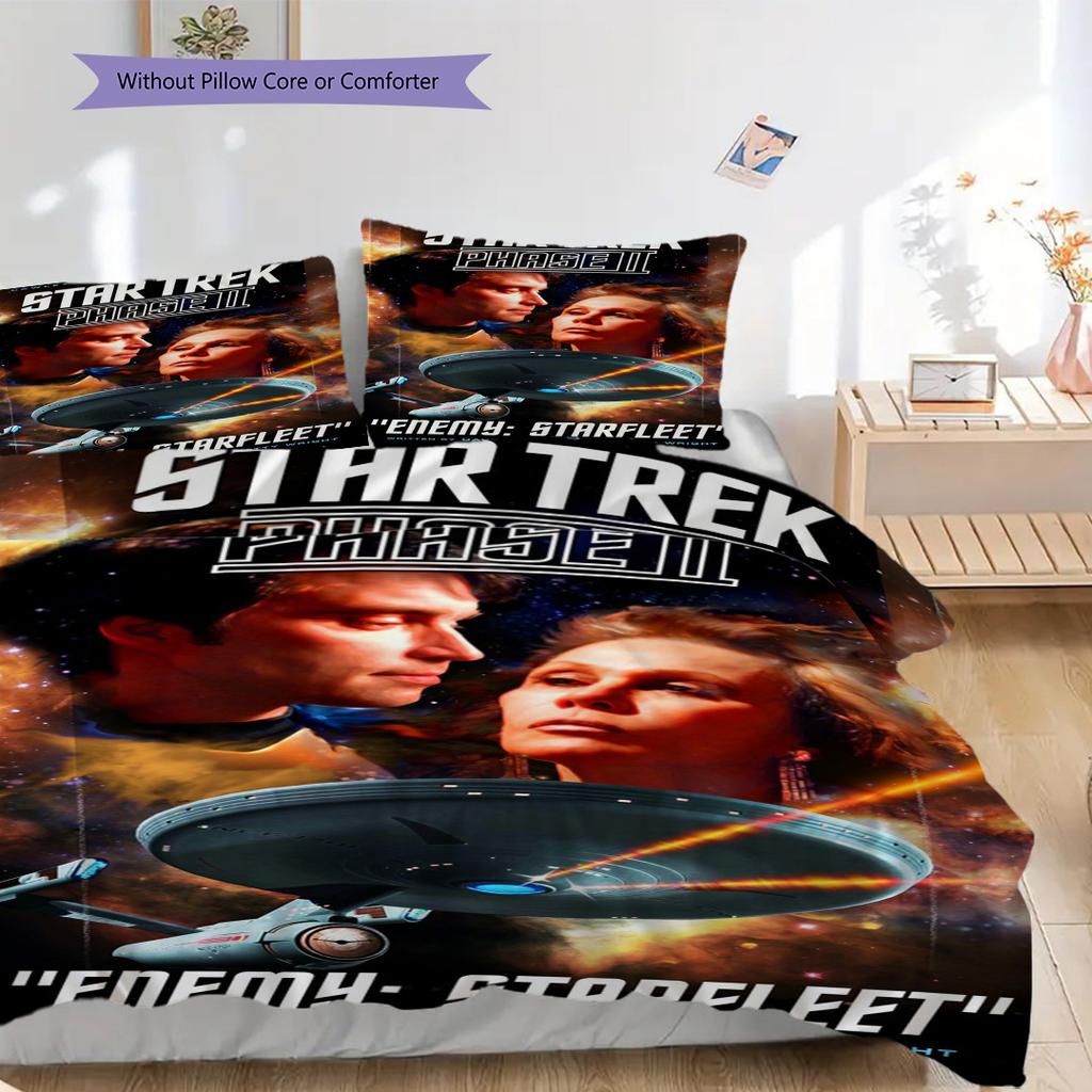 Star Trek Omega Task Force Emblem Threepiece Set 1 Duvet Cover 2 Pillowcase Without Core Christmas Birthday Gift