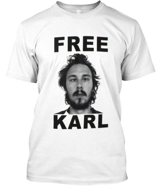 БЕСПЛАТНАЯ футболка KARL Made in the USA Размеры от S до 5XL Унисекс футболка