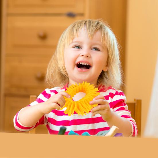 Антистрессовая яркая цветная игрушка, экологически чистый браслет без запаха, мягкая эластичная разминаемая декомпрессионная игрушка для детей и взрослых