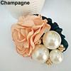 Моноцерос Леди Девушка Шик Милый Роза Цветок Искусственный Жемчуг Повязка на Голову Держатель для Хвоста Резинка для Волос AVE