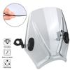 For HONDA CB650R Kawasaki Dukadi Windshield Spoiler Motorcycle Windscreen Universal For XSR700 XSR900 For Street Bike