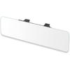 SkycropHD Frameless Rear View Mirror Interior Panoramic Wide Angle Mirror Eliminate Blind Spots For Car SUV Truck – Flat,11.8In (White)
