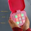 Tic-Tac-Toe Board Board Multifunctional Electronic Handheld Electronic Game Consoles Exercise Logical Thinking and Interaction