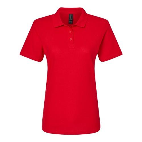 Gildan Womens/Ladies Pique Soft Touch Polo Shirt
