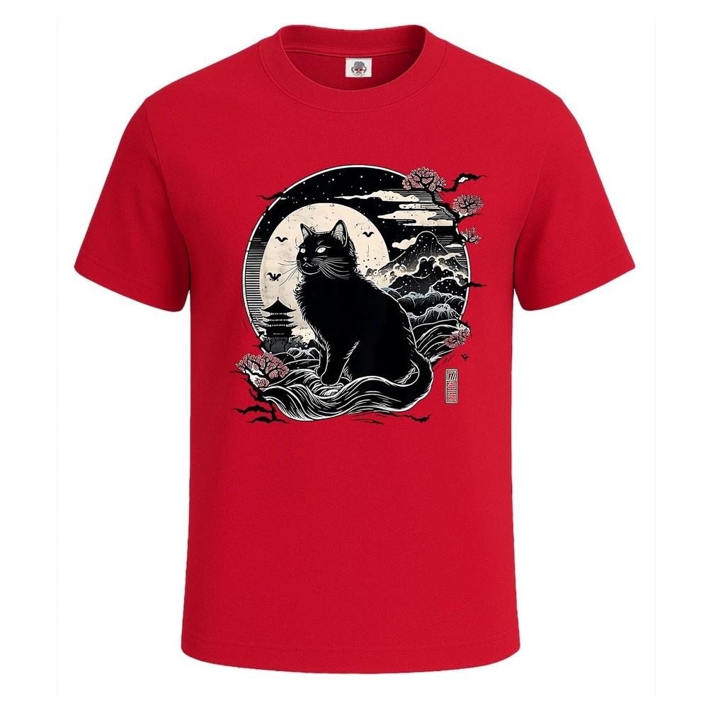 Kawaii cat anime japanese darkness gift mens t shirt funny party shirt top