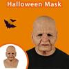 Halloween Hot Style Parody Baldheaded Old Woman Carnival Party Dance Mask Old Woman Head Scary Make Strange Scary Props Tricky Mask