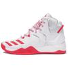 Баскетбольные кроссовки D Rose 7 High top Мужские Бело-красные B54132