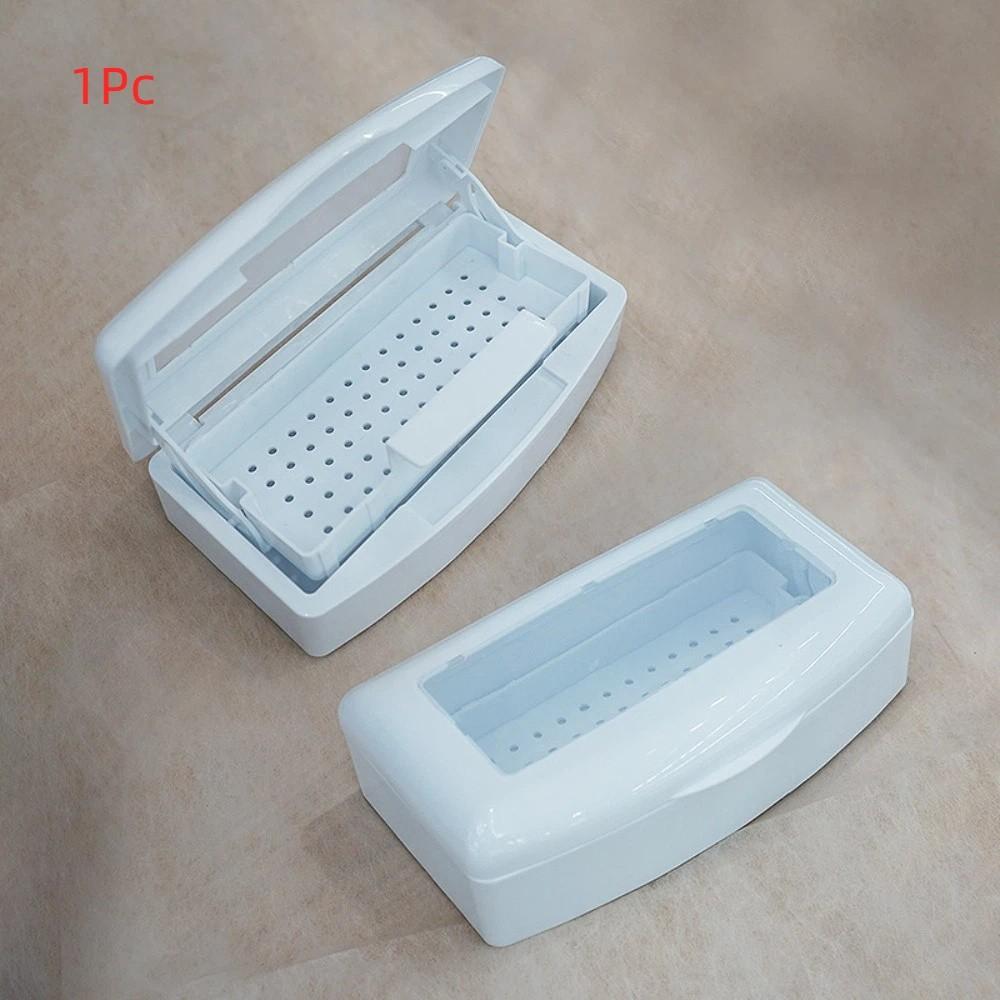 Storage Box Nail Sterilizer Tray Detachable Manicure Implement Sanitize Tool Nail Art Salon