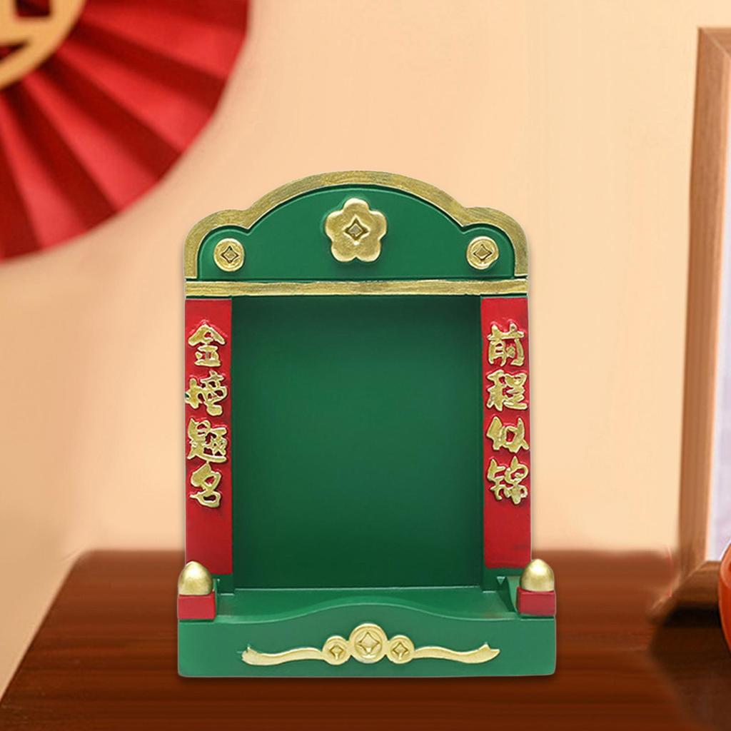 Мини-буддийская ниша, витрина, новогодний подарок, маленький буддийский алтарь, мини-святилище, настольное украшение для стола, дома, гостиной