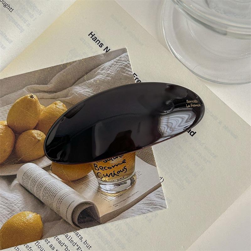 Заколка для волос Acetic Acid пружинная заколка для девочек большая шпилька головной убор блестящая эллиптическая дуга шпилька аксессуары для волос