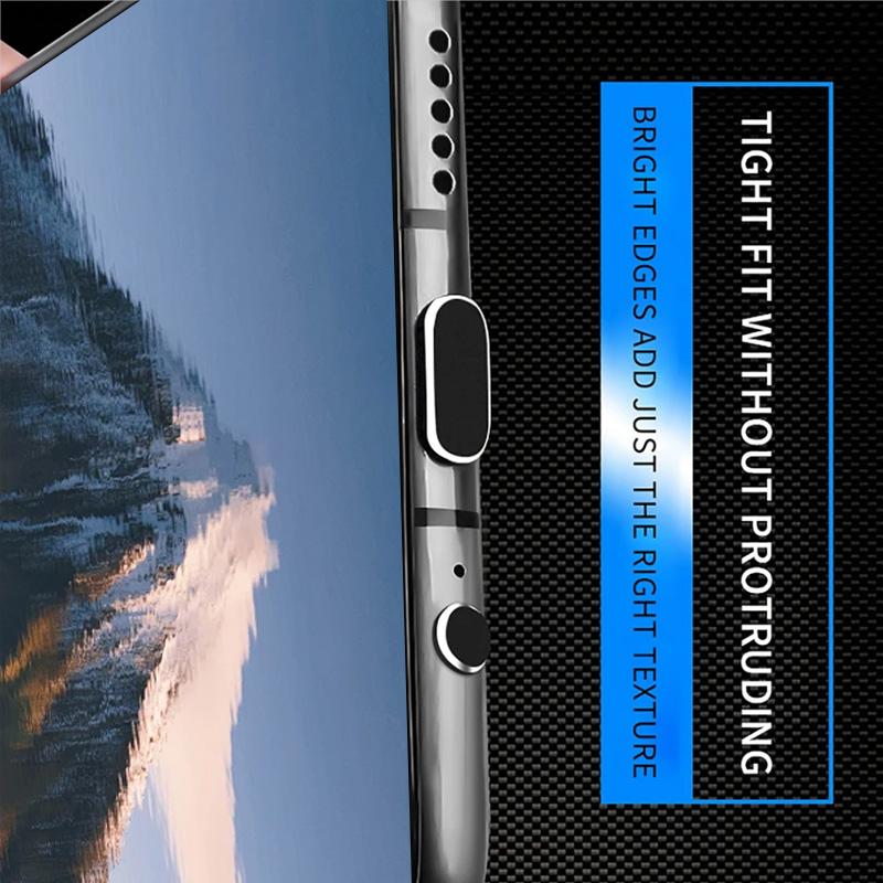 5PCS Silicone Dust Plugs Type C Charging Port Protector Stopper Cover for Iphone 15 Pro Max 15 Plus Samsung Xiaomi Anti-Dust Plu