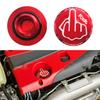 RED Screw-In Middle Finger Oil Filler Tank Cap Valve Cover For Honda Acura