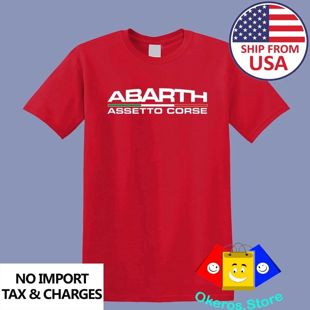 Abarth Assetto Corse Racing Men's Red Size S to 5XL