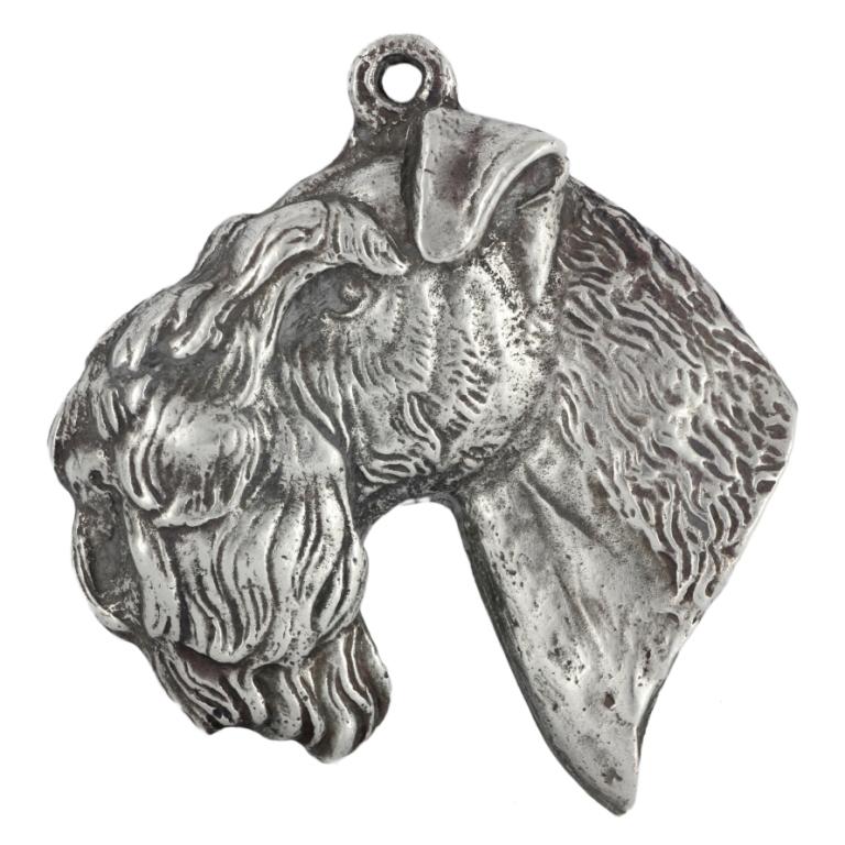 Kerry Blue Terrier, Irish Blue Terrier I - Dog necklace, unique jewellery for the dog fan, unique adder pendant by Art-Dog brand