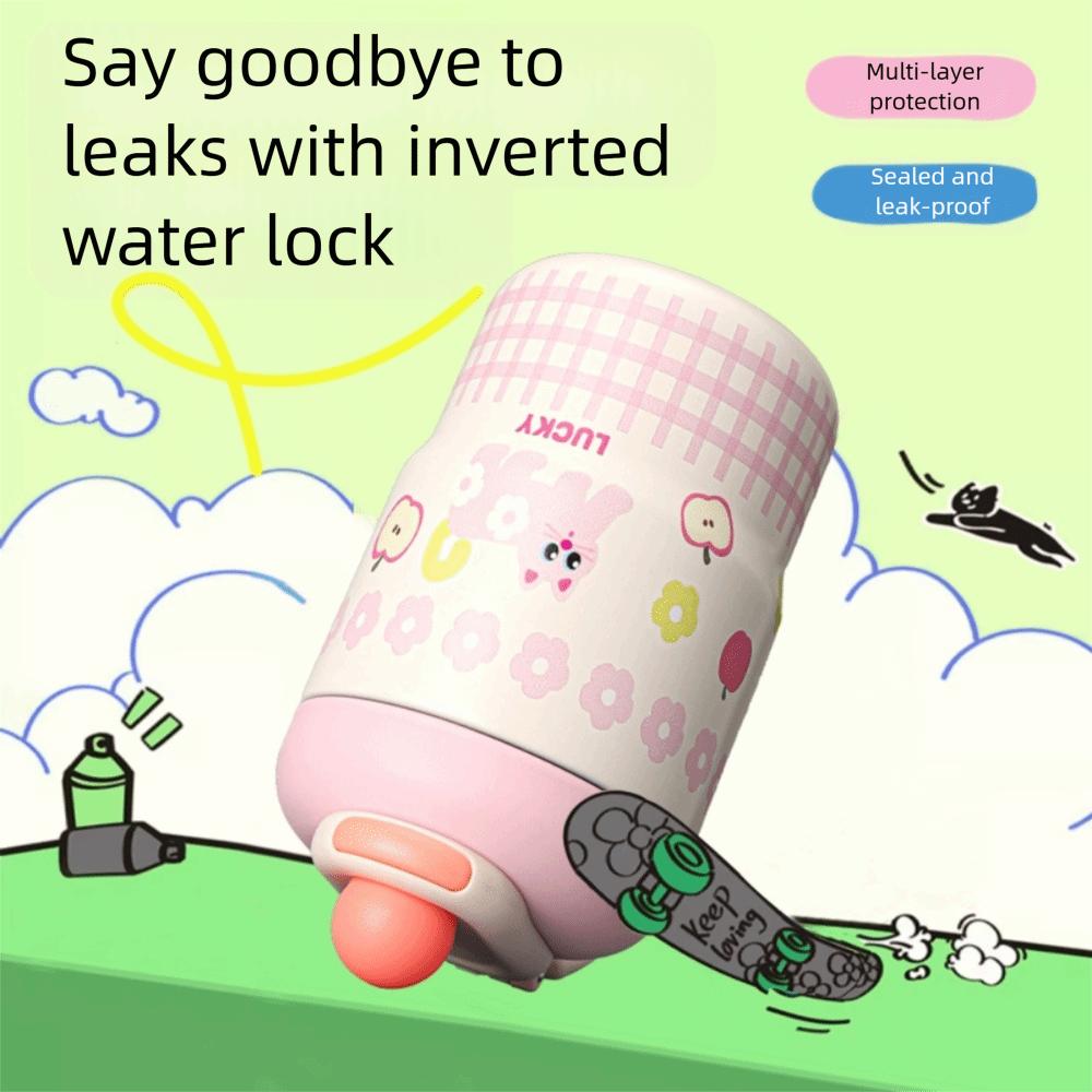 Cartoon Water Cup 500ml Coffee Mug Cute Insulated Cup