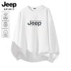 JEEP SPIRIT Men's Pojing Xianfeng Print Crewneck Sweatshirt