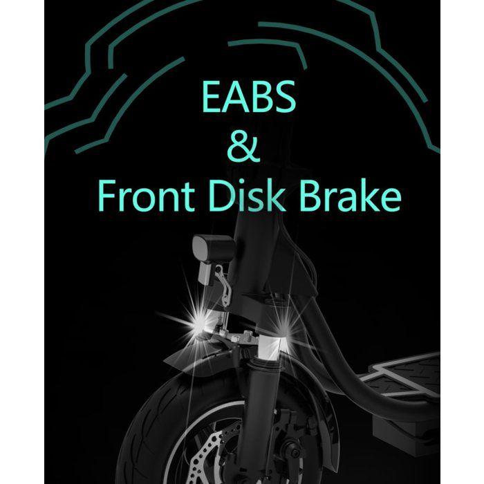 DriveTron DT01 - Электросамокат - Двигатель 800 Вт - Аккумулятор 36 В 13 Ач - Макс. 30 км/ч - Запас хода 35-45 км - Шины 10'' - Черный