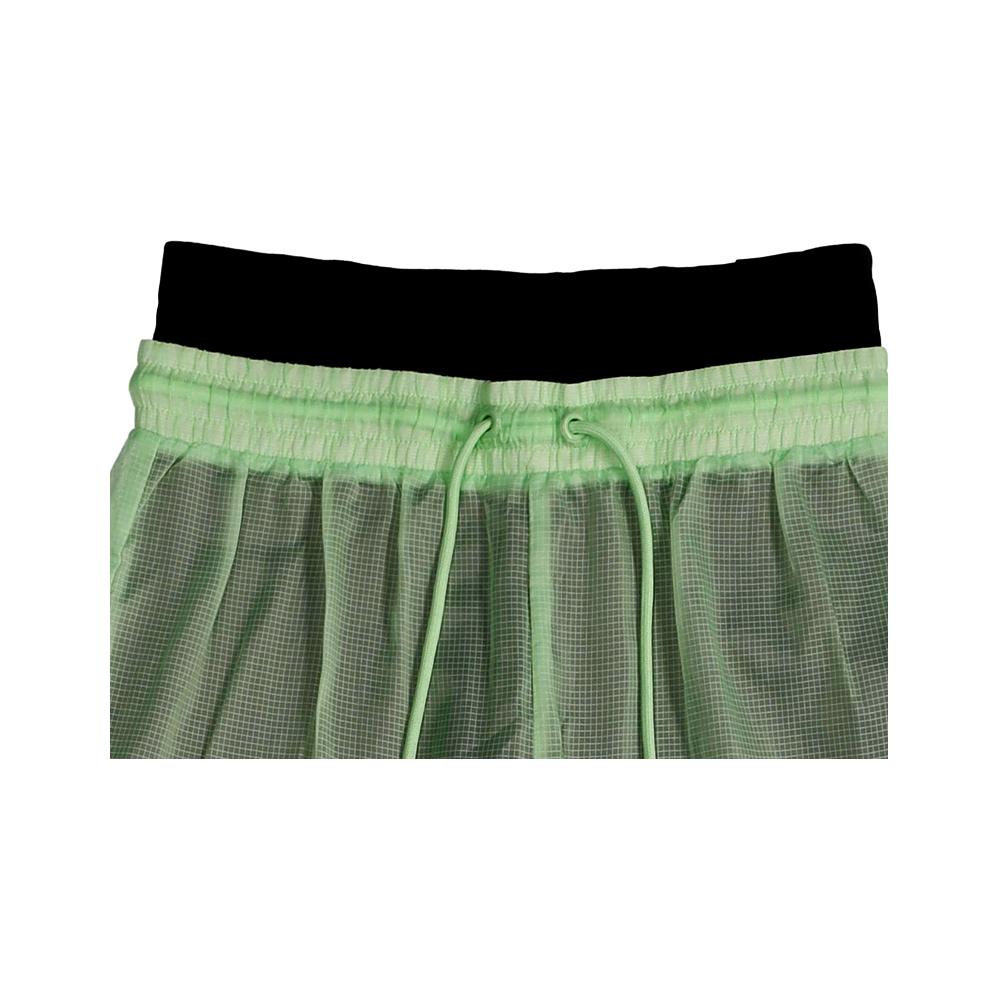 Nike Тканые спортивные повседневные брюки женские светло-неоново-зеленые CJ3007-318