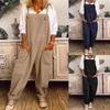 Womens Plus Size Overalls Casual Loose Dungarees Romper Baggy Playsuit Jumpsuit