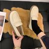 Soft Leather Loafers for Women Are Lightweight and Soft-soled, Not Tiring, One-pedal Small Leather Shoes 2025 New Thick-soled Spring and Autumn