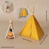 1:12 Miniature Camping Tent Model Simulated Outdoor Tent Dollhouse Scene Decoration Small Toy Accessories