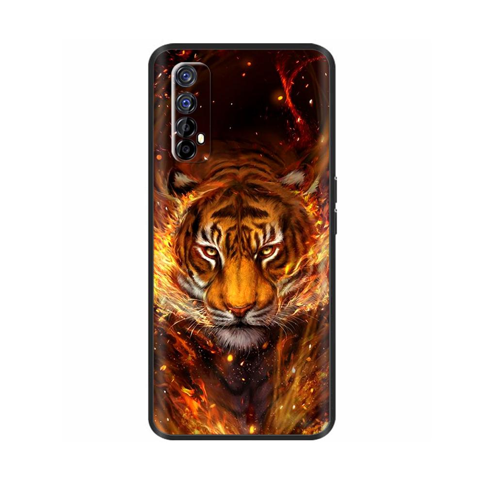 Чехол для OPPO Realme 7 realme7 RMX2155 7Pro Стильный Расписной Чехол Чехлы для Телефона Для OPPO Realme 7 Pro Fundas Coque Бампер