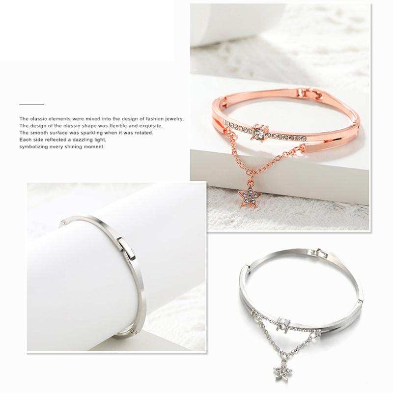 2025 Новые Роскошные Ювелирные Изделия Браслеты и Браслеты-Браслеты из Нержавеющей Стали Женские С Подвеской Сердце Навсегда Любовь Браслет Для Женщин Подарки