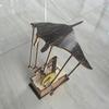Wooden Motorized Manta Ray Figurine Precision Mechanical Transmission Ray Figurine Mechanical Artwork Ray Figurine Handmade