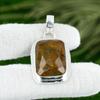 Memorial Day Deal 925 Sterling Silver Seame Agate Gemstone Mother Boho Pendant