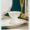 Ceramic Tableware Spare Parts Season to Run Series Glazed Bone China a Group of Ten 4.5-inch Tall Bowl