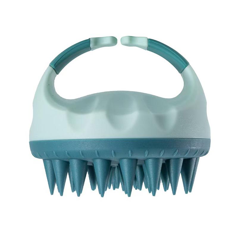 Массажер для кожи головы Шампунь Щетка для мытья волос Щетка для кожи головы Мягкий силиконовый массажер для кожи головы Расческа для волос Для удаления перхоти Щетка для шампуня