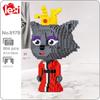 Lezi 8178 Queen Stupid Wolf Smart Sheep Cartoon Animal Monster Pet Mini Diamond Blocks Bricks Building Toy for Children No Box