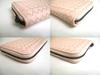 Authentic BOTTEGA VENETA Intrecciato Light Pink Leather Round Zip Wallet Purse #a442  Refurbished