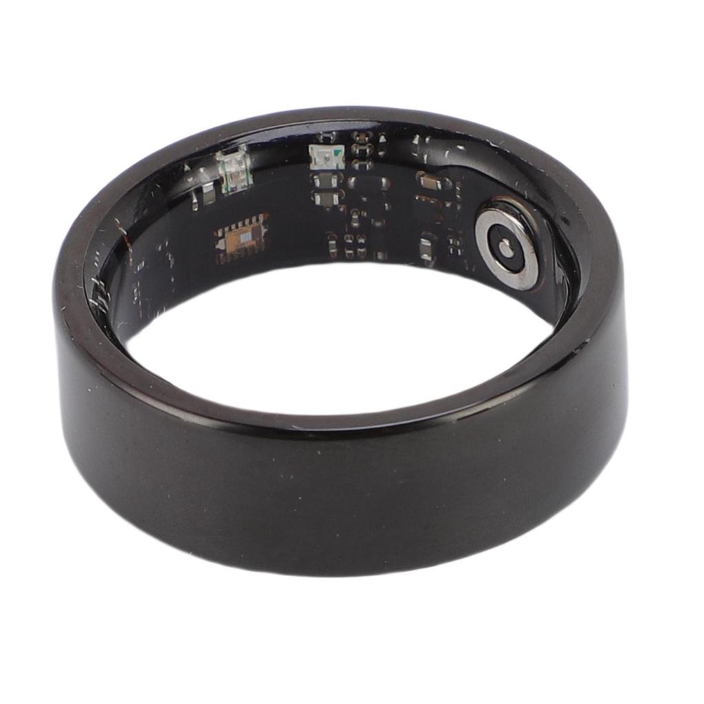 Умное кольцо здоровья для женщин и мужчин, фитнес-трекер, подсчет шагов, запись сна и спорта, водонепроницаемость IP68, KR3, черный, размер