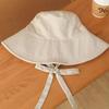 Breathable Lace-up Sunshade Hat UV Protection Bucket Cap Perfect Wide Brim Fisherman Hat  Leisure