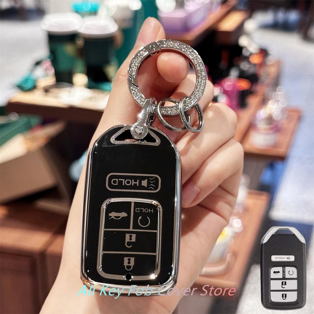 Чехол-брелок для ключа Toyota для Honda Accord Civic Cr-V Hr-V Fit Odyssey Jed Crosstour Crider Аксессуары