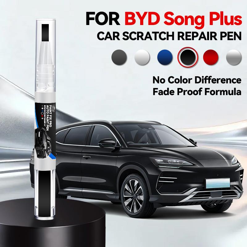 Для BYD SONG PLUS Подкраска Ремонтный комплект для дисков Быстрый и легкий ремонт царапин на дисках Краска для обода для ремонта автомобильных дисков Серебристый