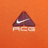 Nike Свободная толстовка с длинным рукавом и круглым вырезом с буквенным принтом, мужская, оранжевая, DR7754-893