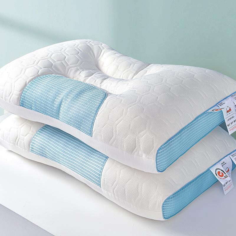 Подушка из латекса, пара, для взрослых, для глубокого сна, для шейного позвонка, подушка для всей головы, одинарная подушка, для всей головы