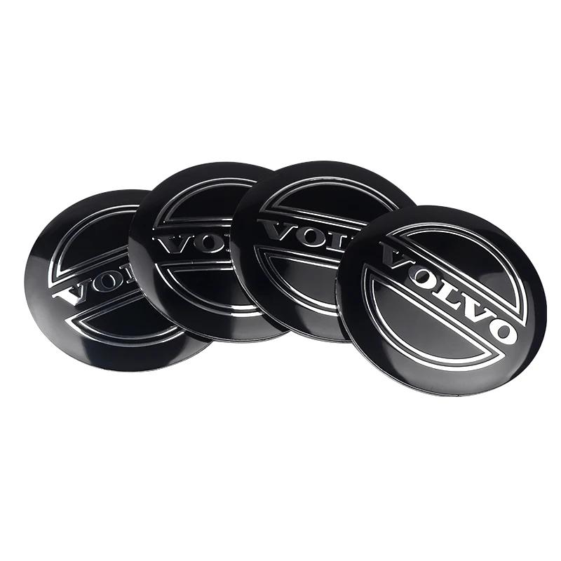 4PCS 56mm Car Wheel Hub Center Cap Logo Emblem Sticker for Volvo XC60 XC90 S60 S90 XC40 V60 V90 V50 T6 Auto Exterior Accessories