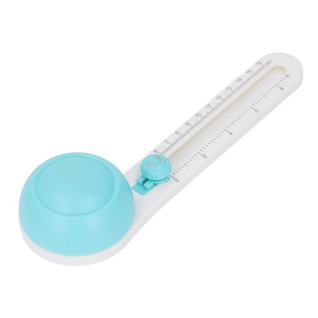 Circular Paper Cutter 360 Degree Rotation Clear Scale Slide Adjustment Anti Slip  Paper Trimme