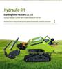 Remote Control Diesel Grass Mower & Agricultural Trencher Backfiller for Thailand - Multifunctional Crawler Machine