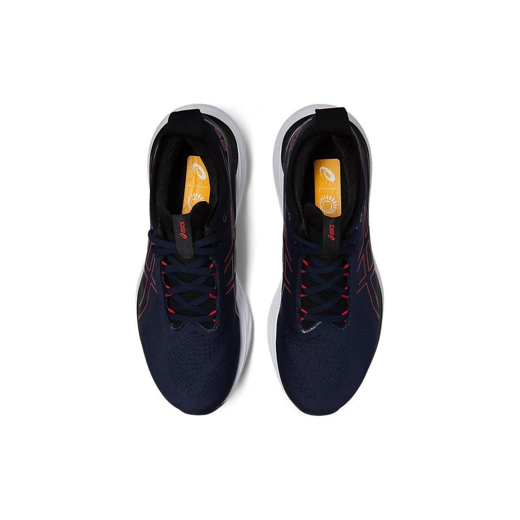 Asics Кроссовки мужские Gel Nimbus 25 Midnight Electric красные синие 1011B547-401