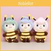 Delightful Bee Plush Character Keychain For Girls Fashionable Cute Bag Accessory