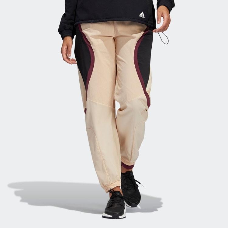Adidas Брюки для тренировок с цветными блоками, женские брюки цвета хаки GR8121