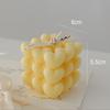 Love Heart Cube Candle Aromatherapy Scented Wax Chinese Valentine's Day Romantic Gift Small Souvenir Home Decoration