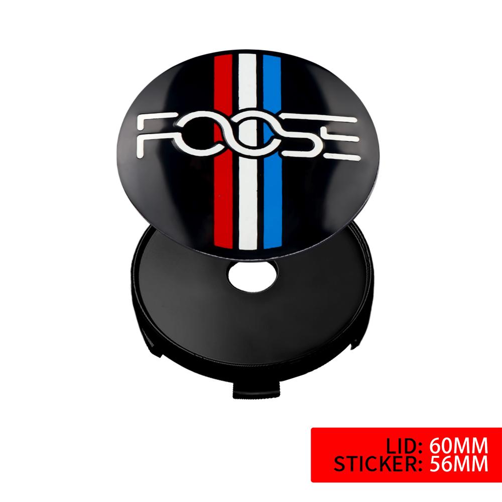 4Pcs For Ford Focus MK4 Explorer Mustang Fiesta MK7 Ranger Car Wheel Tire Center Hub Cap Badge Sticker Cover Auto Accessories
