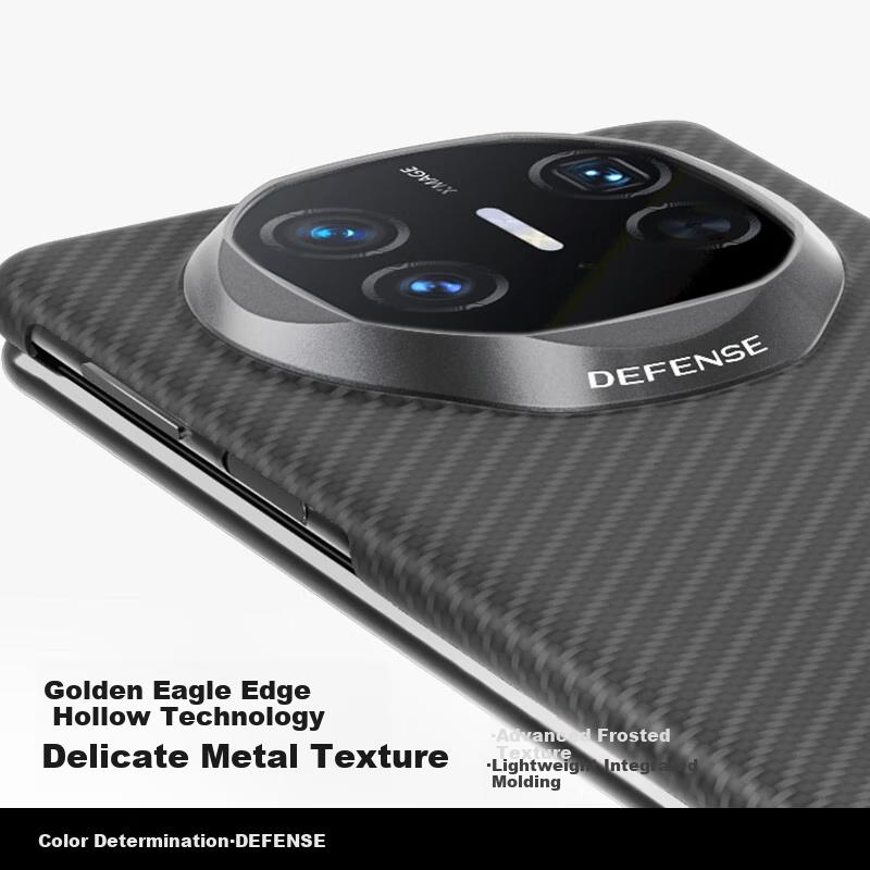 DEFENSE Huawei Certified BrandHuawei Matex6 Phone Case, Kevlar Magnetic Slim Aramid Fiber X6 Collector's Edition New Zero Gravity No.1