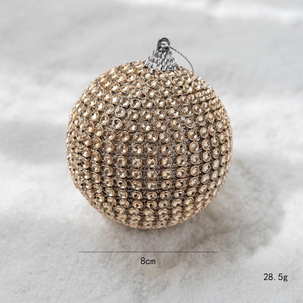 Foams Christmas Decor 8cm Christmas Tree Pendant Hanging Ornaments Christmas Party Supplies